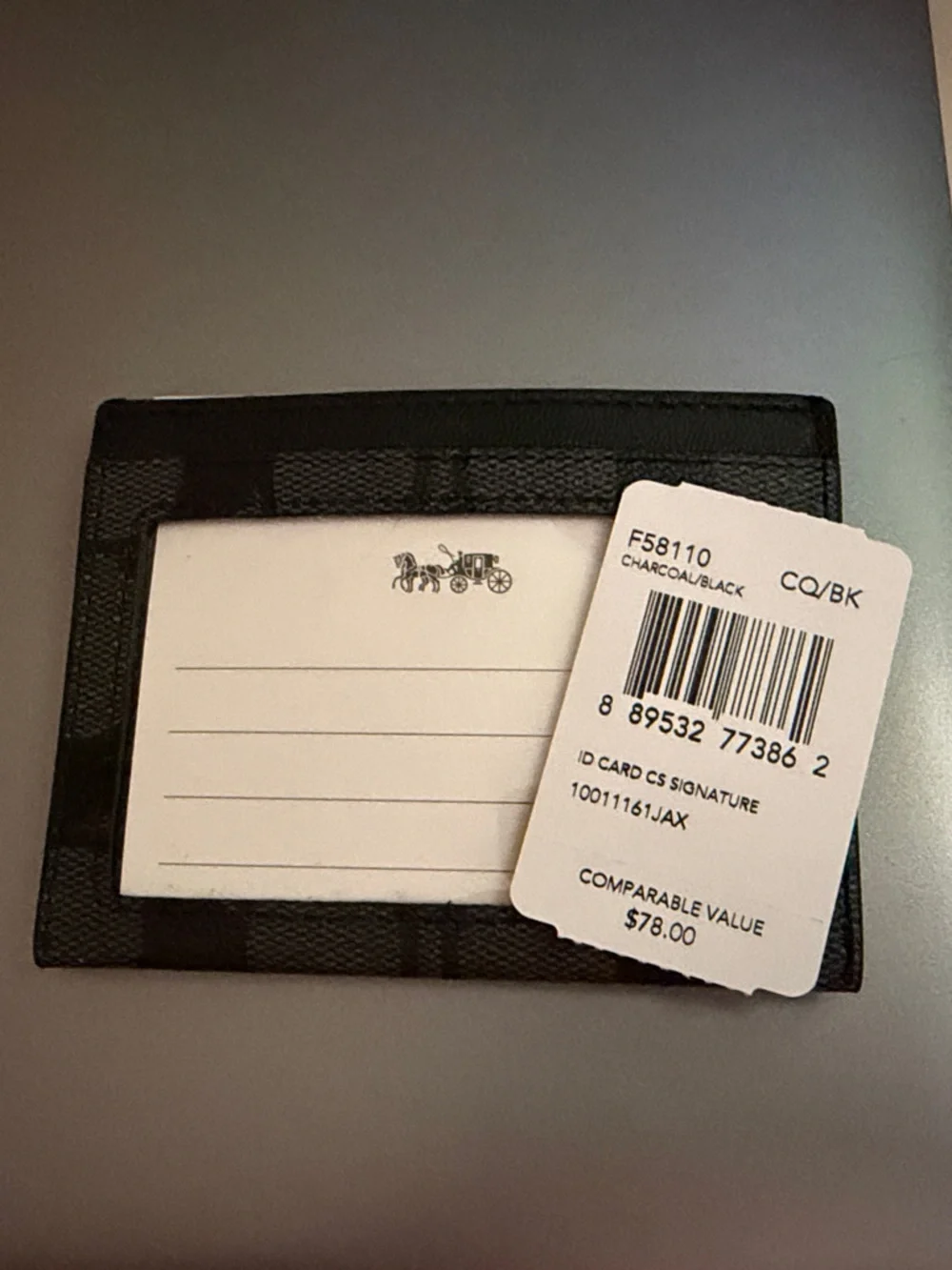 Coach compact card